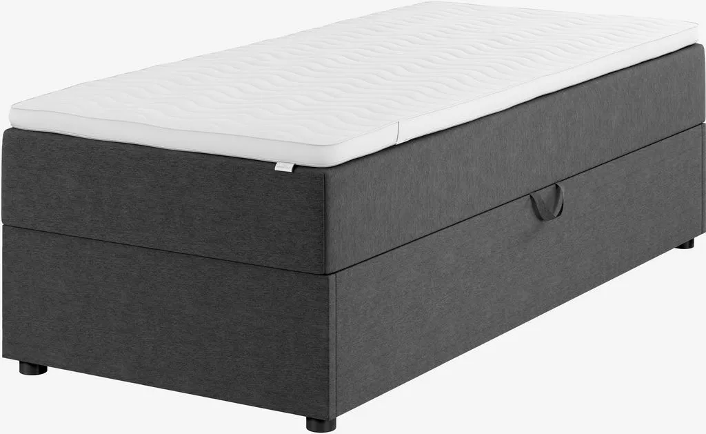 Boxspring krevet 90x200cm TYLDA STORAGE GC50 siva-40