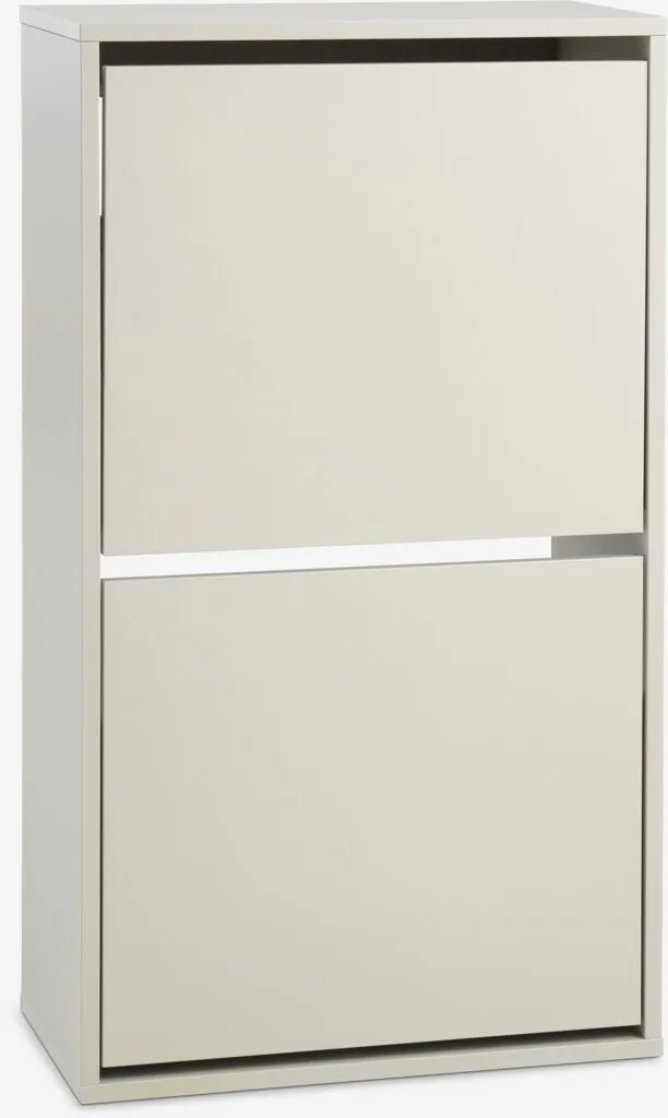 Cipelarnik ALLESHAVE 2 odeljka bež