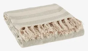 Ćebe AMASONLILJE 130x170 zelena/bež