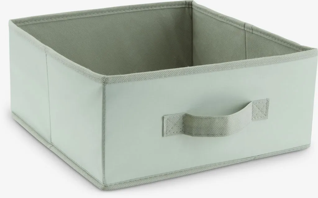 Korpa ALBAN Š28xD28xV13cm sv. zel.