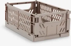 Korpa MILAS Š16xD25xV10cm sklop. siva