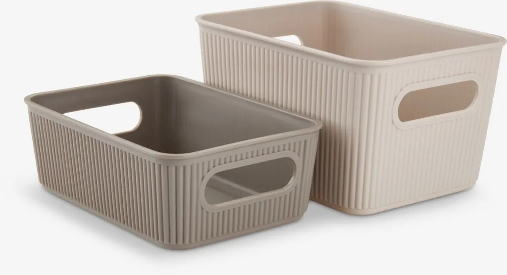 Korpa za odlaganje JUNSELE 2 kom plastika pesak