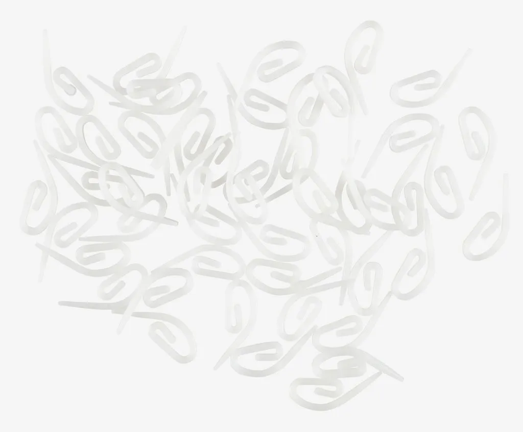 Kukice za FIXI šinu 50kom/p bela