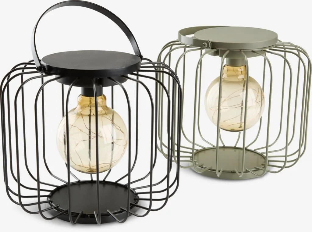 Lampa na baterije GLENTE Ø24xV21cm razne