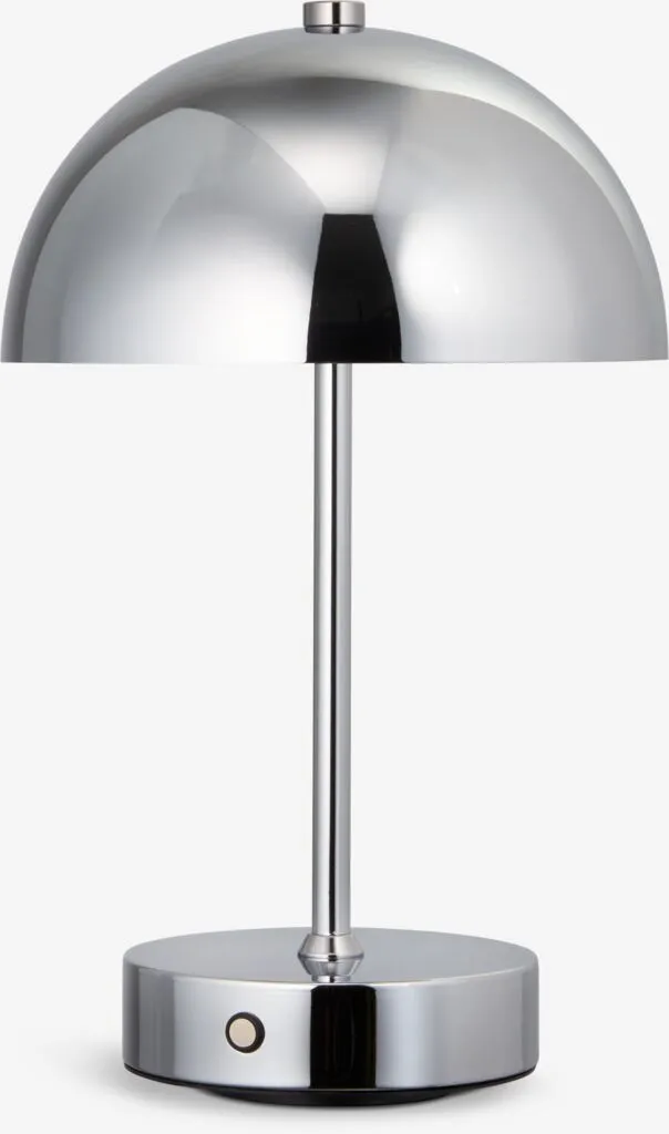 Lampa na baterije KENT Ø16xV25cm hrom