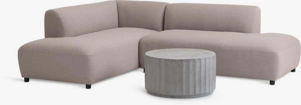 Lounge bašt. garnitura DALER + VEDBY 5os.svi vr.usl. bež