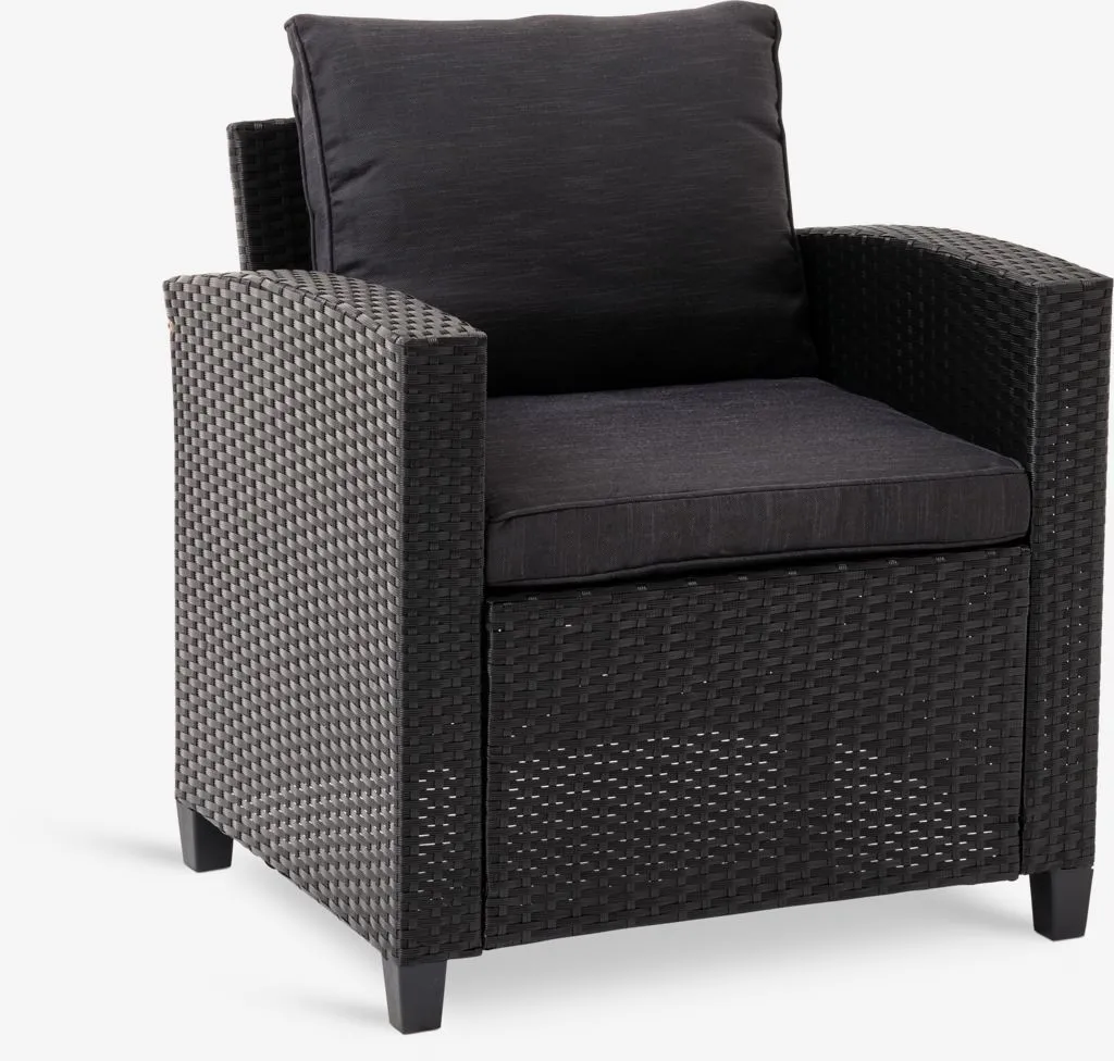 Lounge stolica AGERMOSE crna