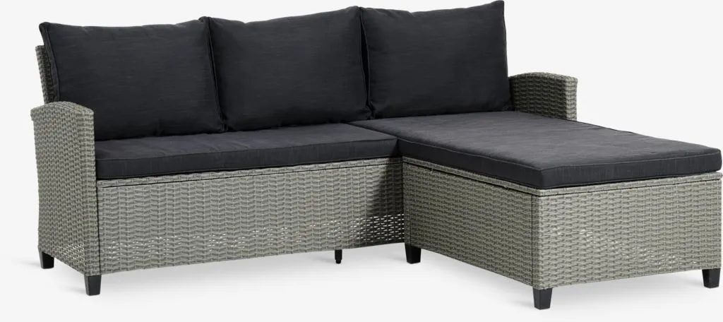 Lounge trosed sa lenjivcem ONDRUP siva