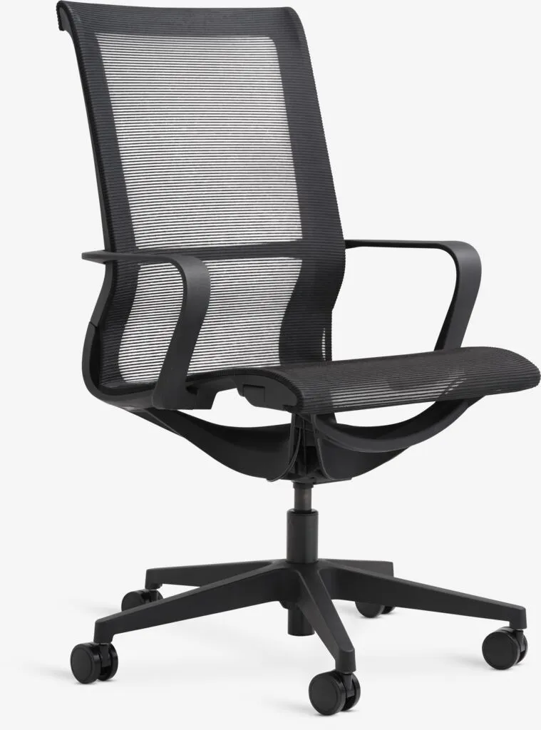 Office chair FOLBY mesh black