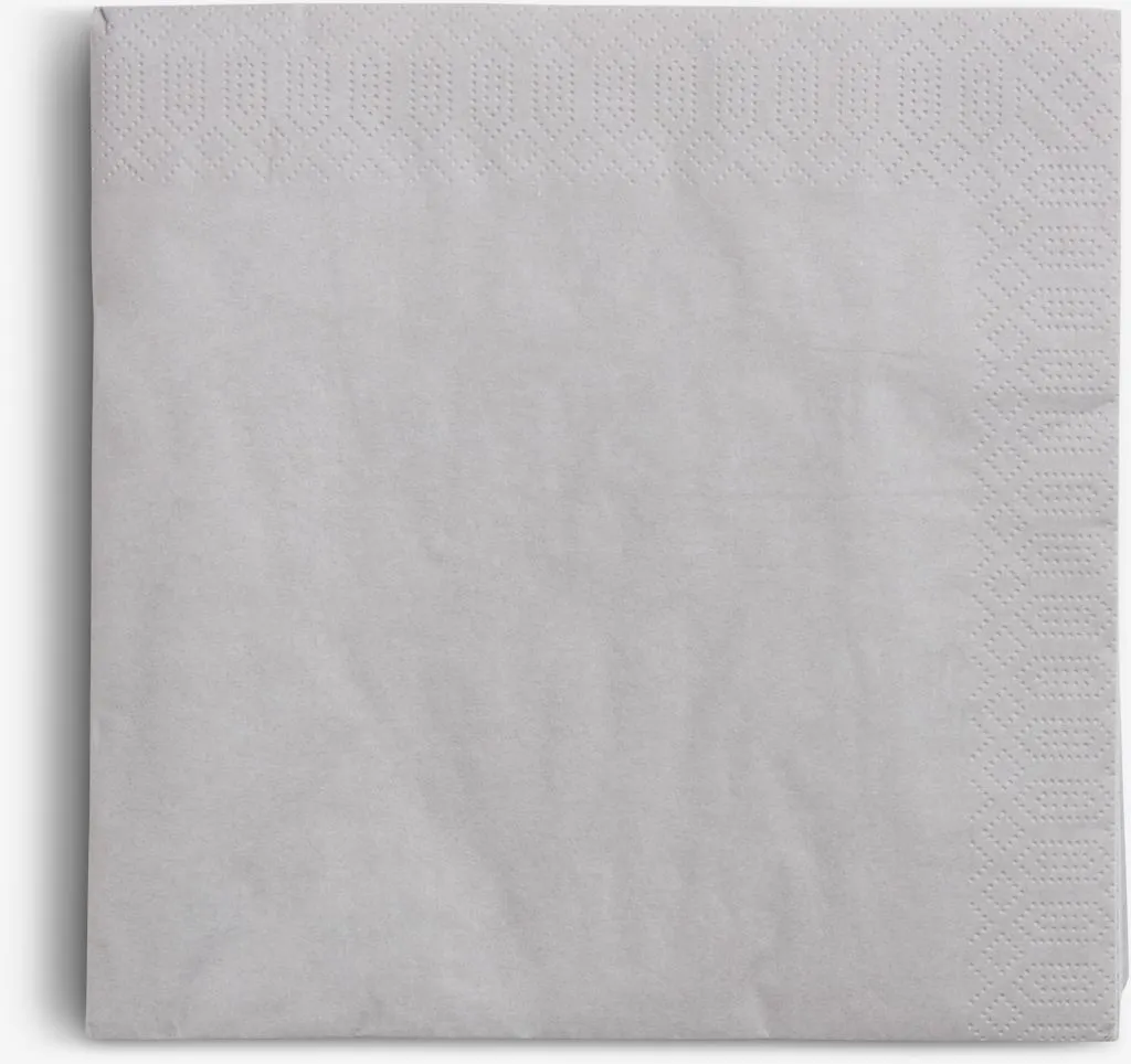 Papirne salvete MOLTE siva 40x40 50kom/p