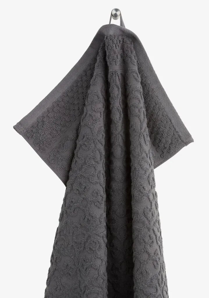 Peškir žakard STIDSVIG 70x140 asfalt KRONBORG