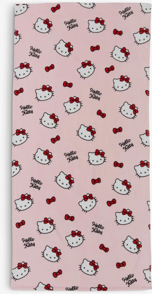 Peškir velur HELLO KITTY 70x140
