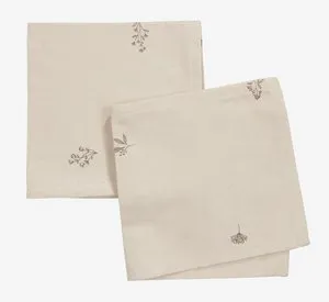 Platnena salveta ENGFIOL 40x40 bež 2kom/p