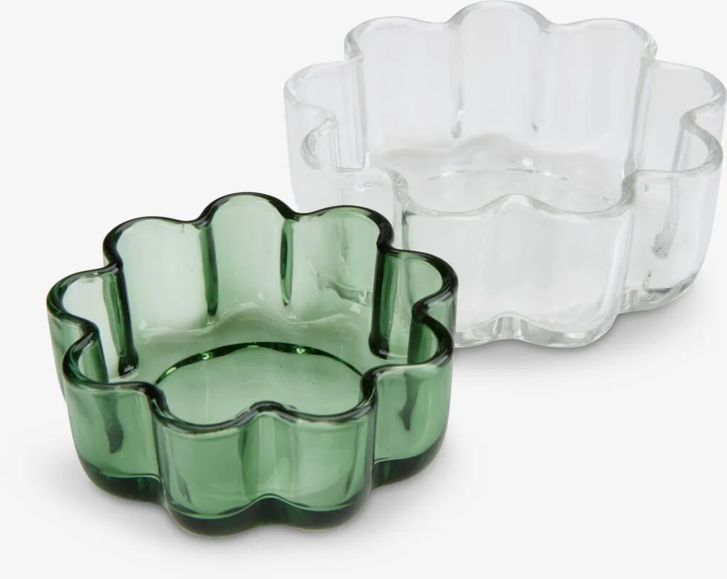 Posuda SKOGSBY Ø7xØ9 staklo 2kom