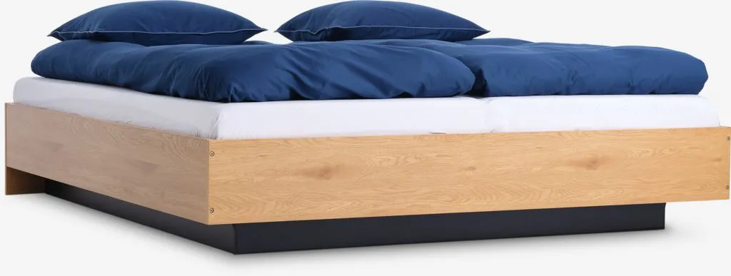 Ram kreveta ELLINGE 180x200 sa prost. za odlag. top. hrast b