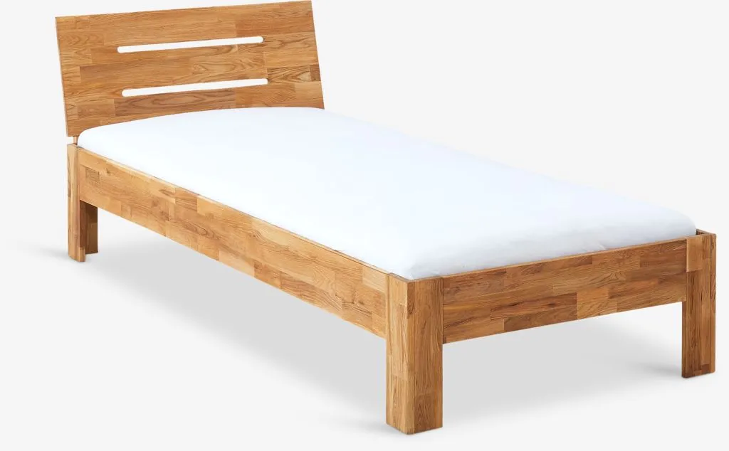 Ram kreveta OLSKER 90x200 natur hrast