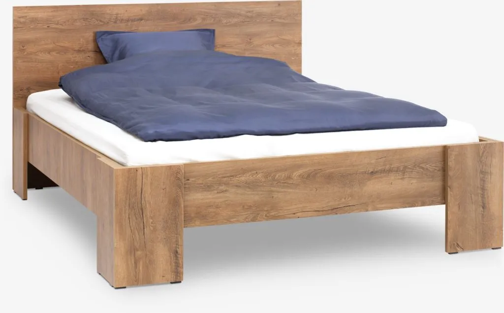 Ram kreveta VEDDE 180x200 divlji tamni hrast boja