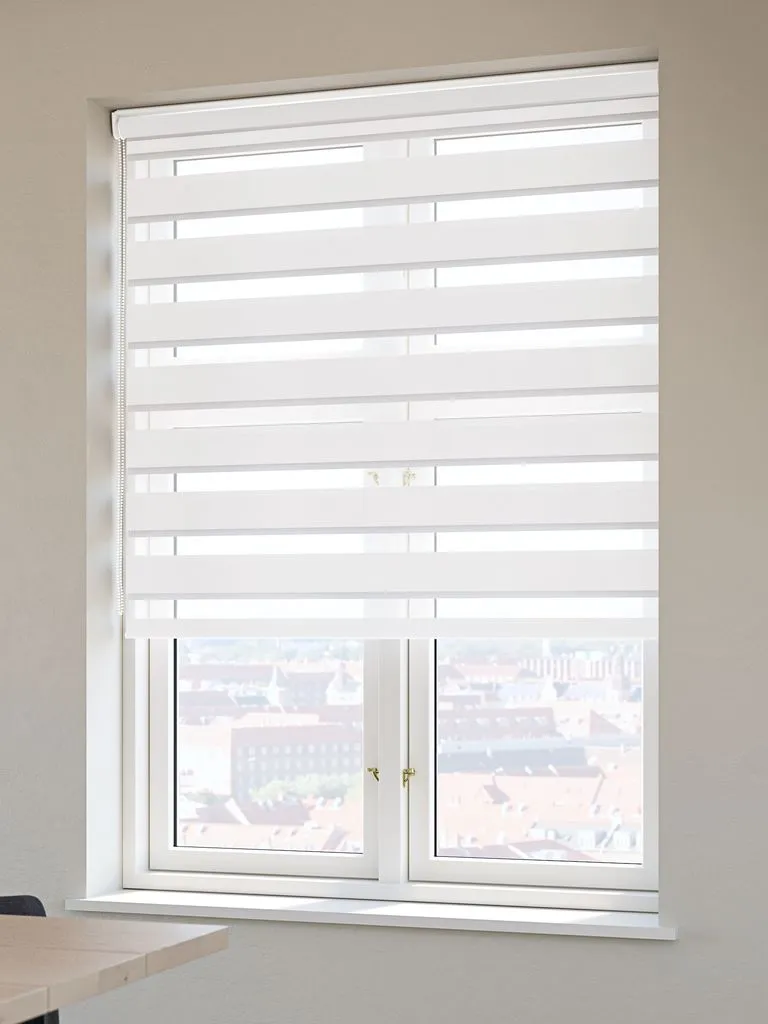 Roletna Duo TOKE 45x180 sa nabor. bela