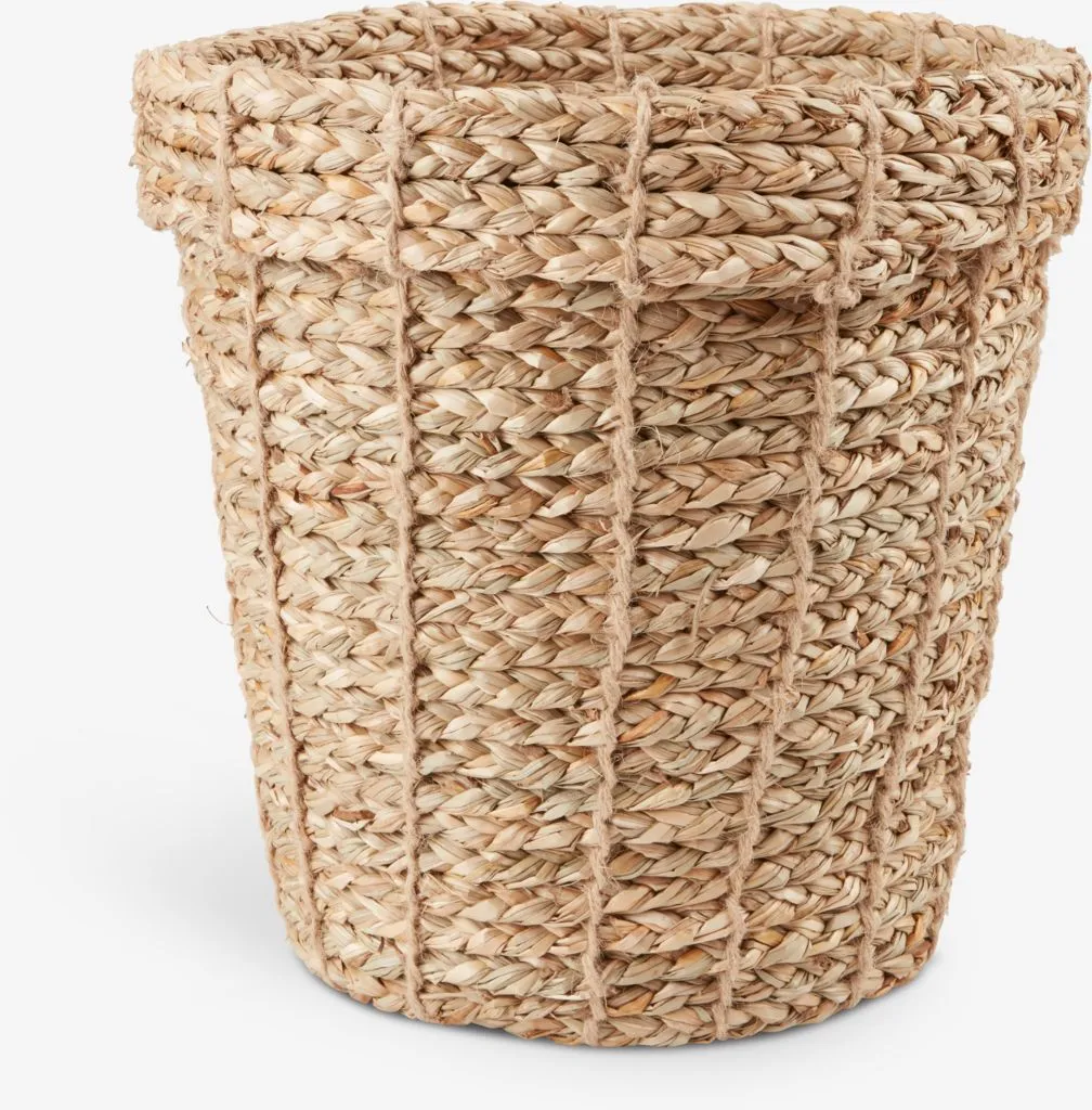 Saksija ERIK Ø25xV24cm natur