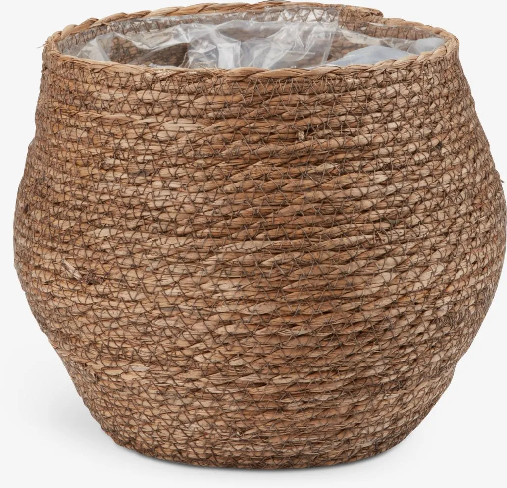 Saksija SIVERT Ø26xV23cm braon