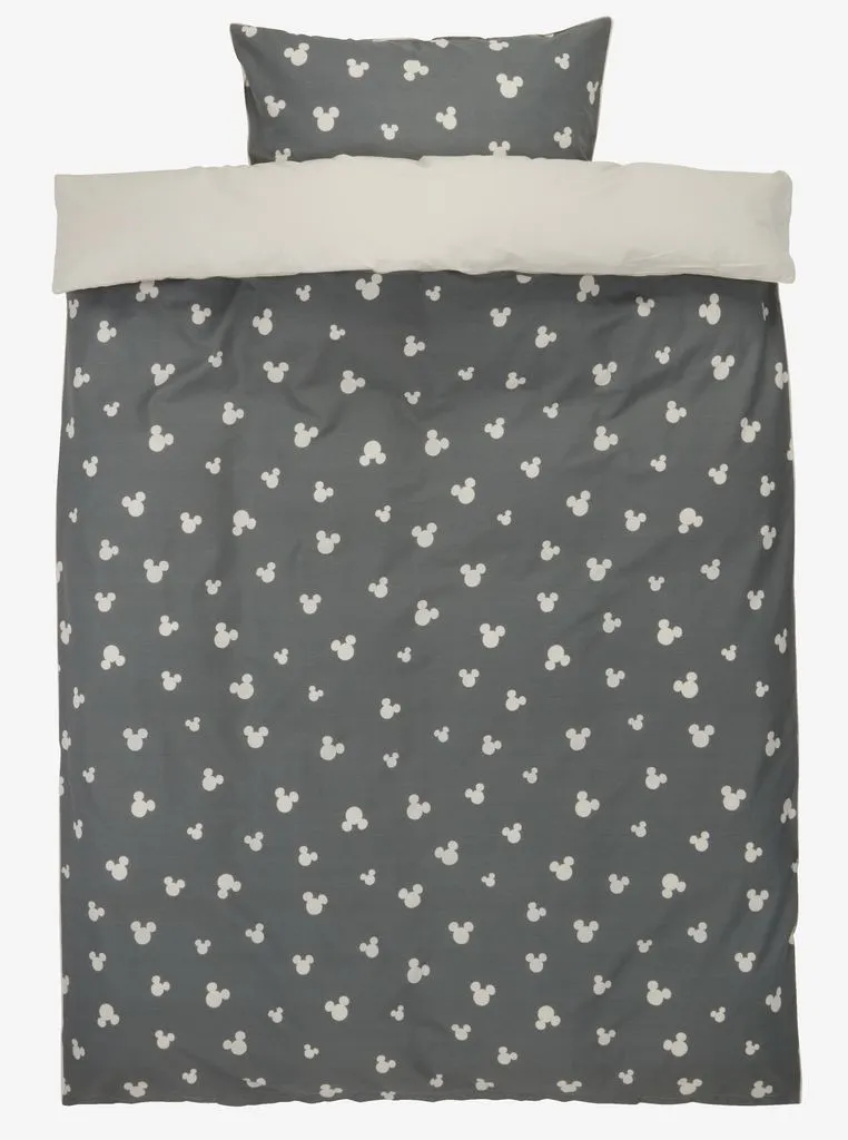Set dečje posteljine MICKEY 140x200 siva