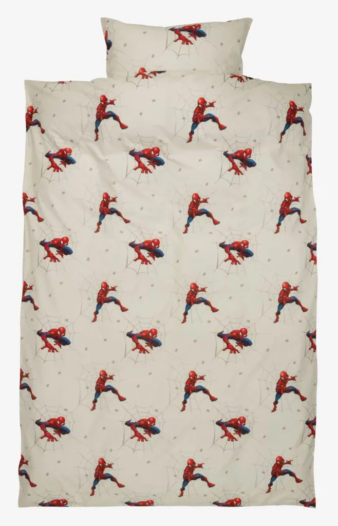 Set posteljine SPIDERMAN 140x200 bela