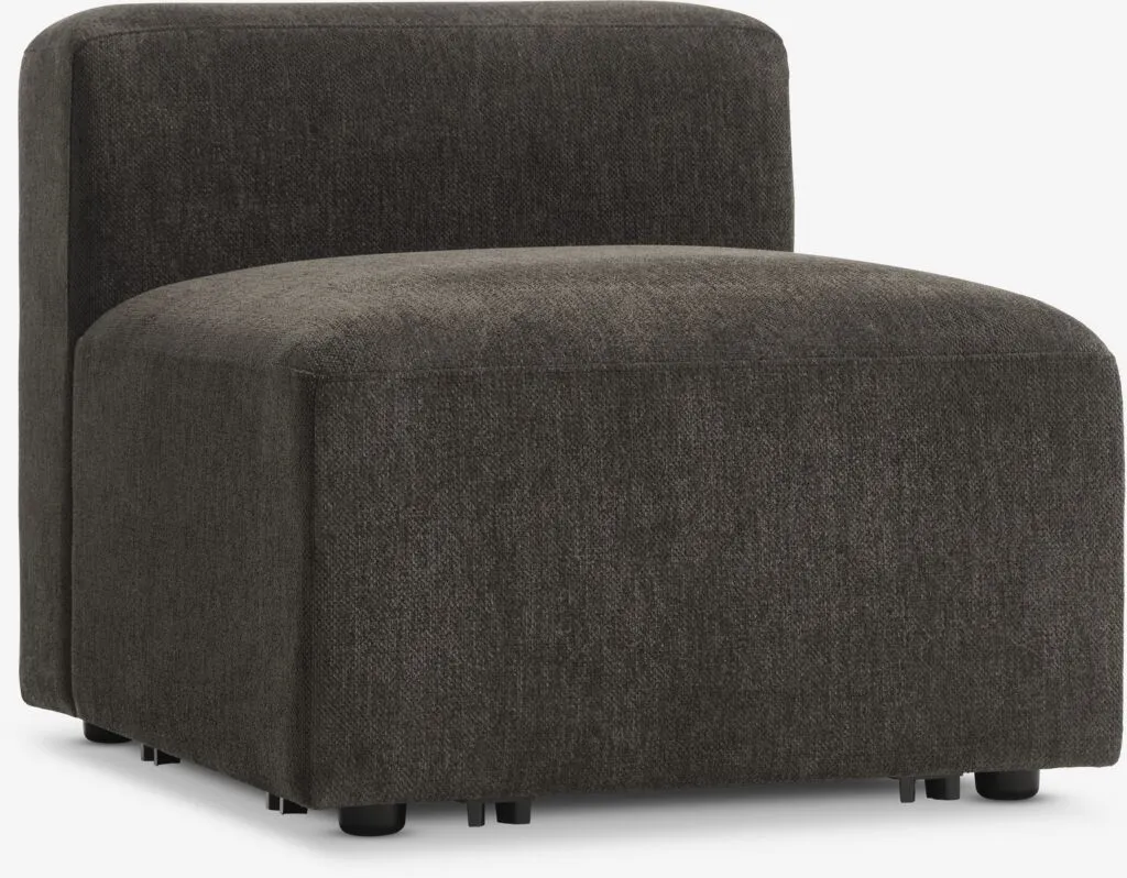 Sofa modul SKEJBY centar tamno braon tkanina