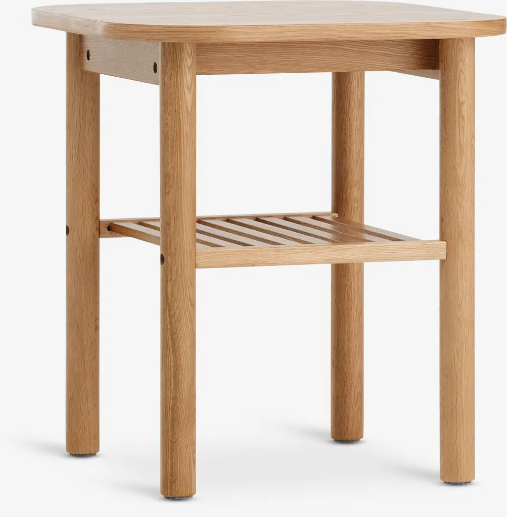 Stočić LYNGVIG 45x50 1 polica natur hrast