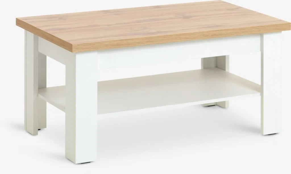 Stočić MARKSKEL 60x110 bela/hrast