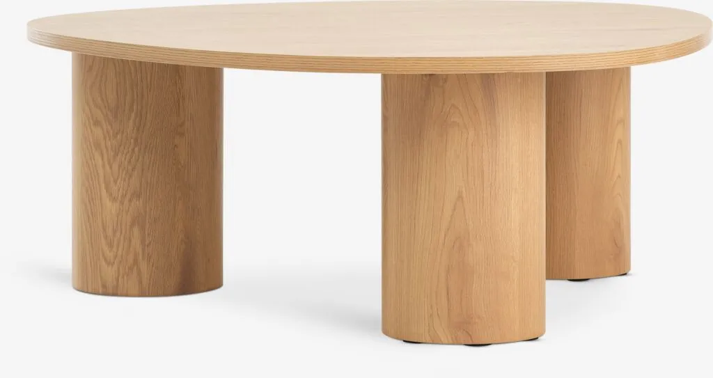 Stočić RAVNSBJERG 90x90 natur hrast boja