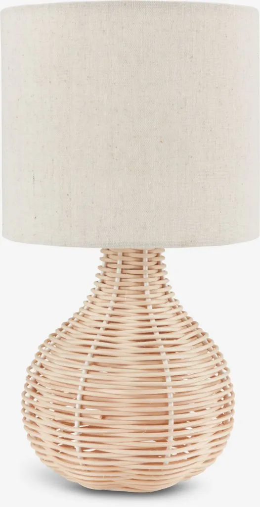Stona lampa HELMER Ø17xV32cm natur