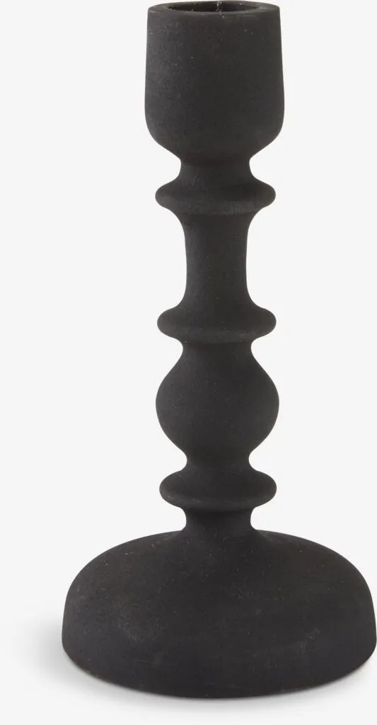 Svećnjak CASPAR Ø8xV16cm crna