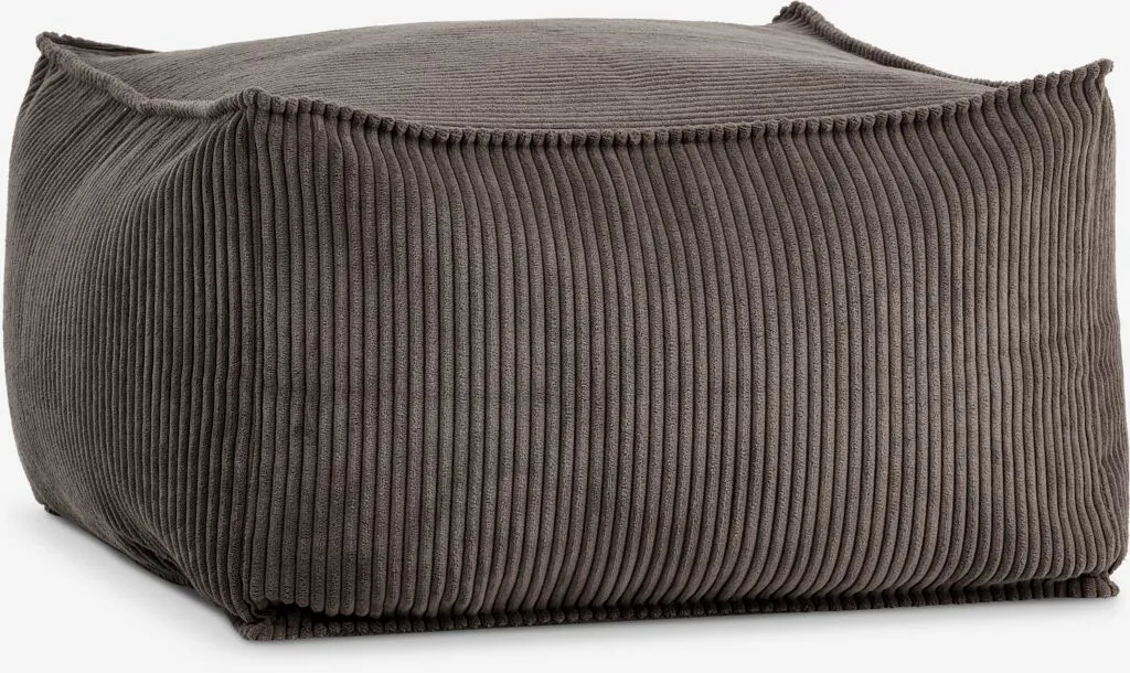 Tabure AARS/AGGER 65x65 tamni pesak somot