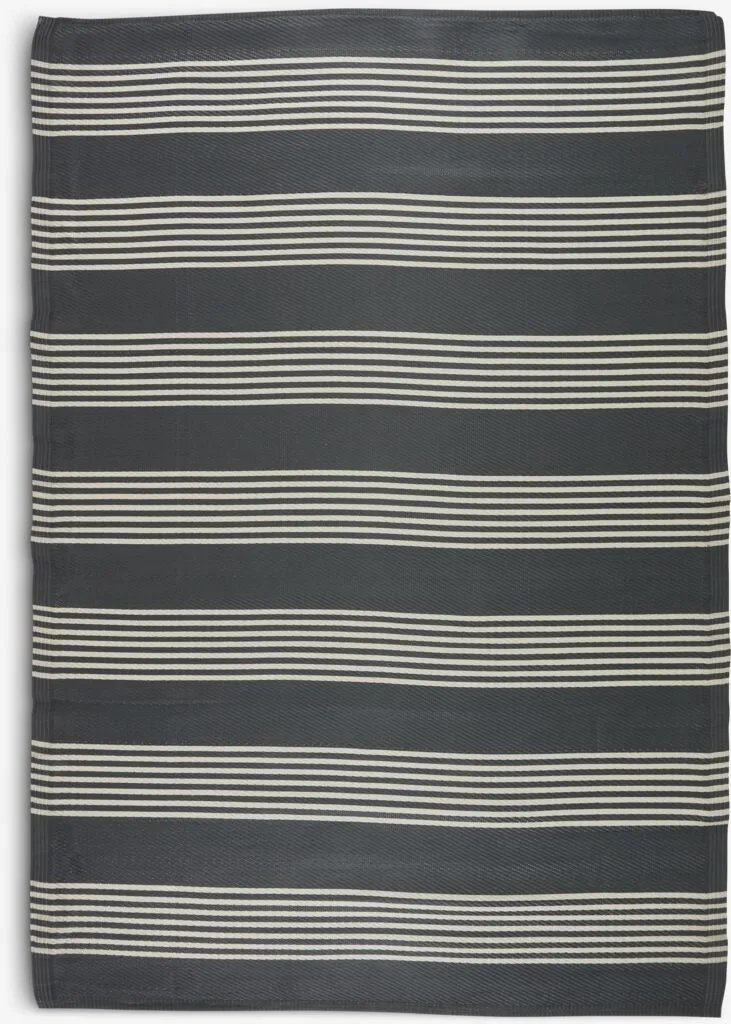 Tepih ELVESANGER 160x230 siva/bela