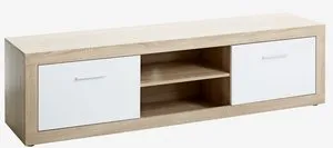 TV-komoda FAVRBO hrast/bela