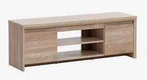 TV-komoda HASLUND 2 vrata hrast