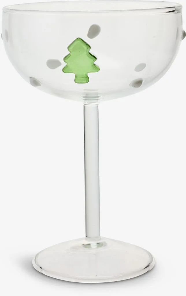 XMAS Cocktail glass GABBRO 23cl clear