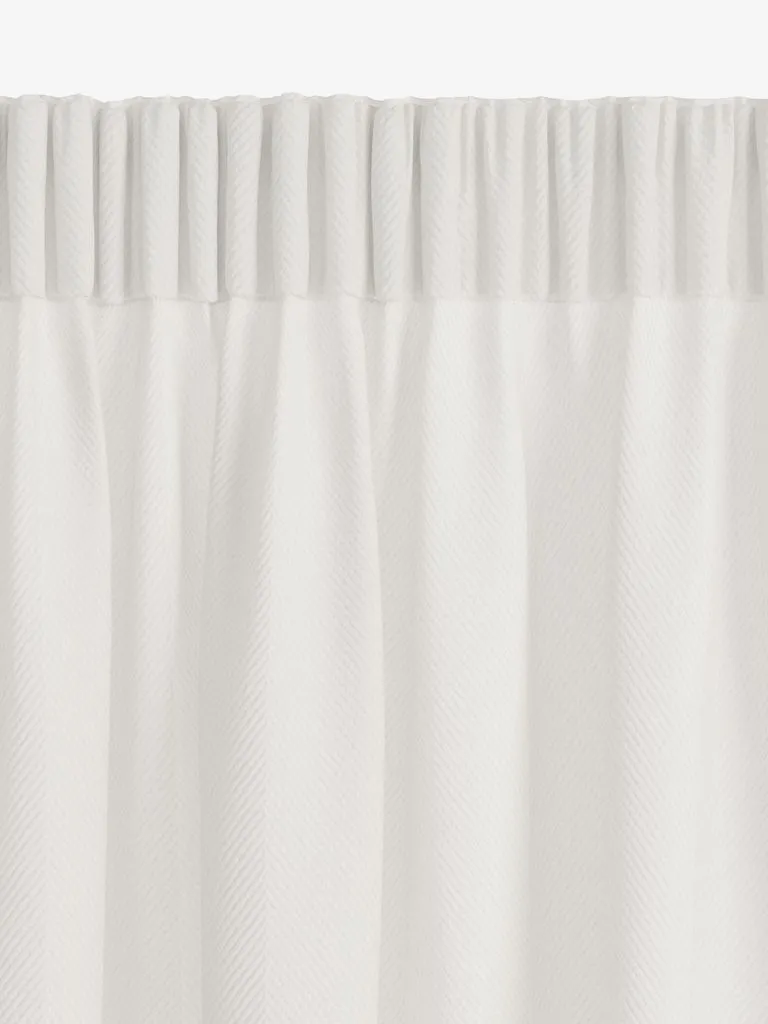 Zavesa YMSEN 1x140x300cm prlj. bela
