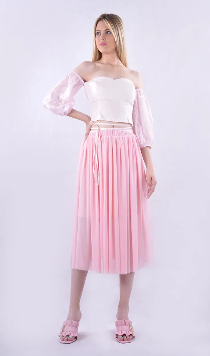 ZENSKA SUKNJA PINK