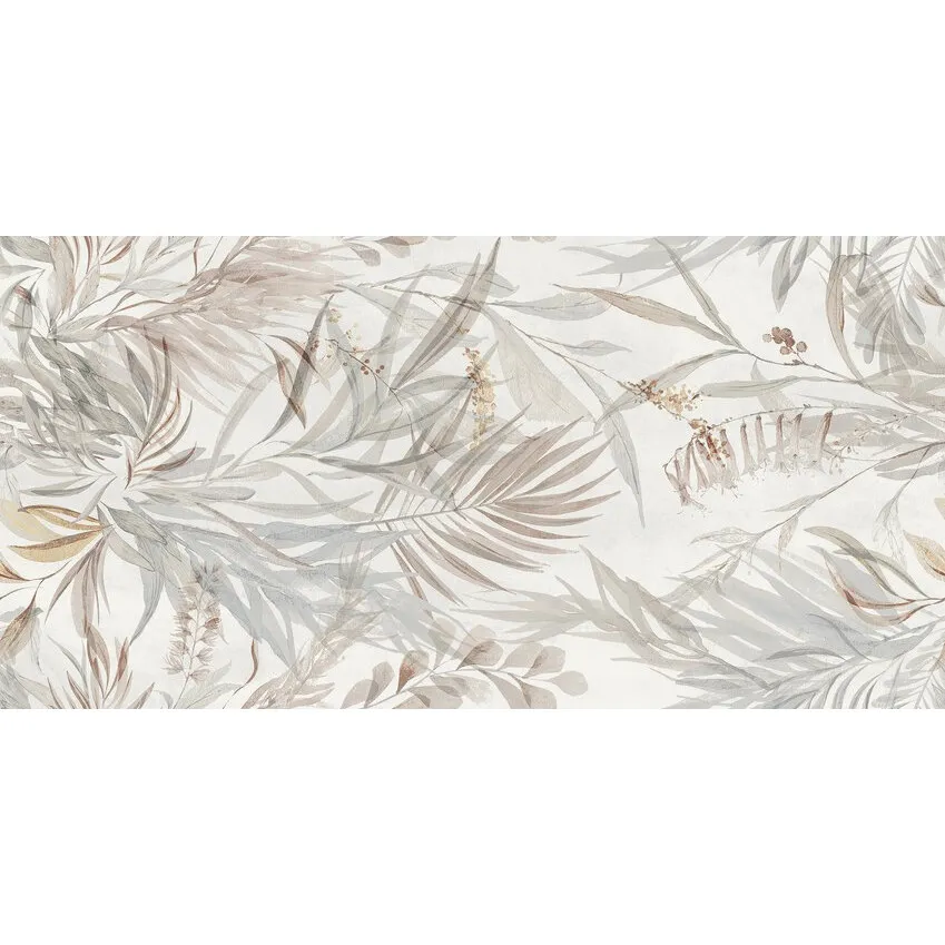 AB HALIMA FLEUR BLANC 60x120 Zidna mat RT Bela