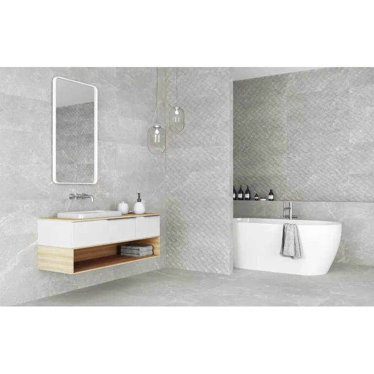 AB KINGSTONE Ash 60x120 podna mat RT Siva
