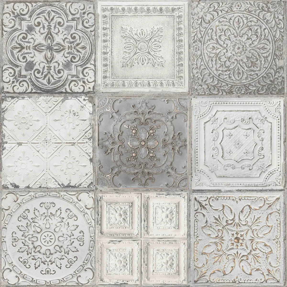ANTICATTO Bianco matt 600X600 RETT Bela 60x60