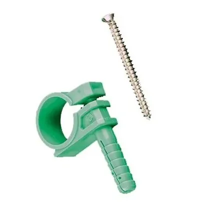 Aquatherm šelne za cevi 25 mm Zelena