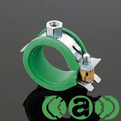 Aquatherm šelne za cevi 90 mm Zelena