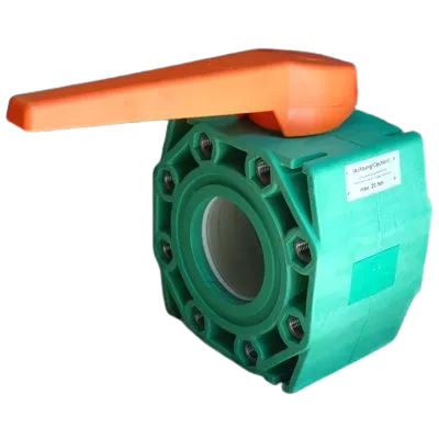 Aquatherm pp kuglasti ventil (sa flanšnama) 110 mm Zelena