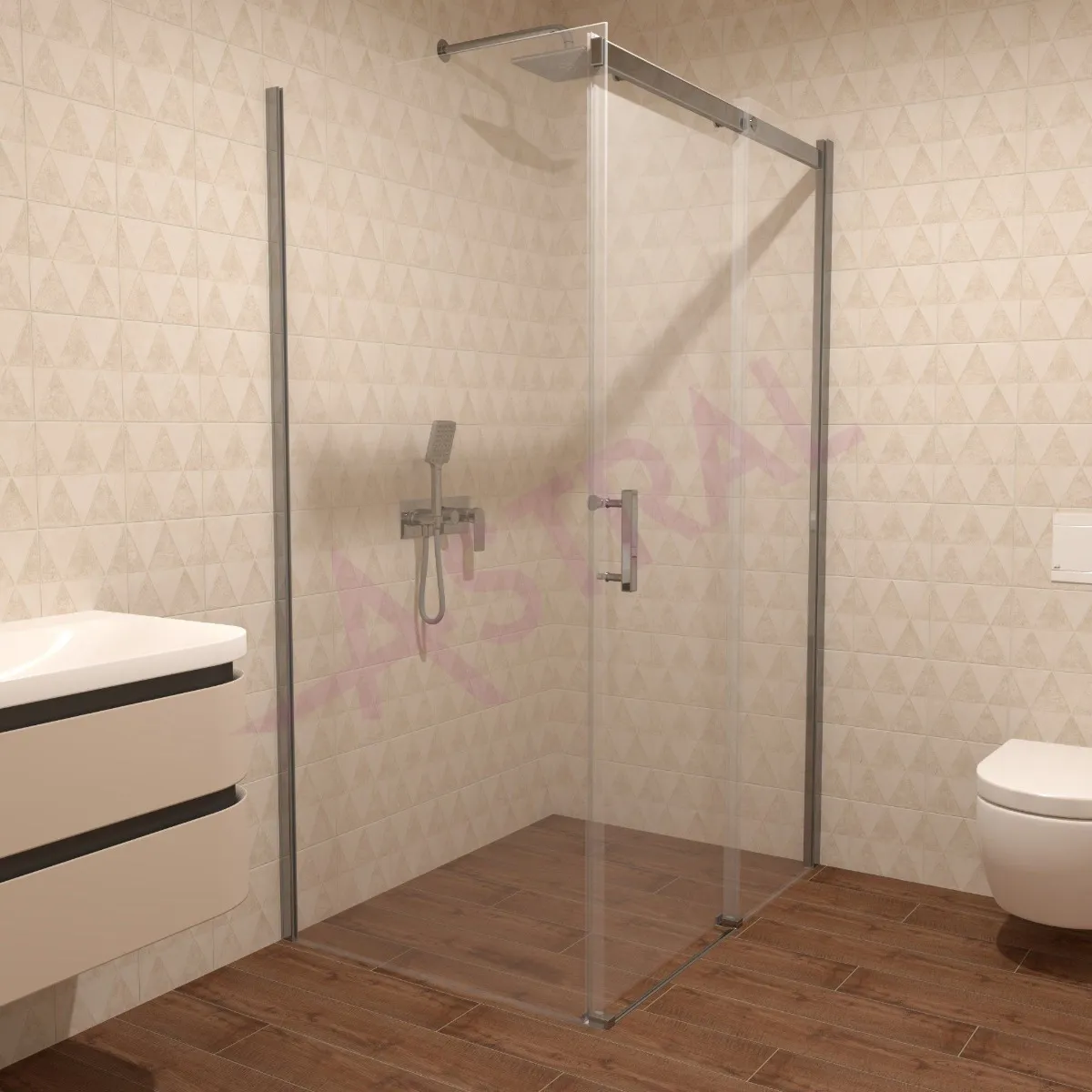 Astral Lido 120x90 6mm Hrom