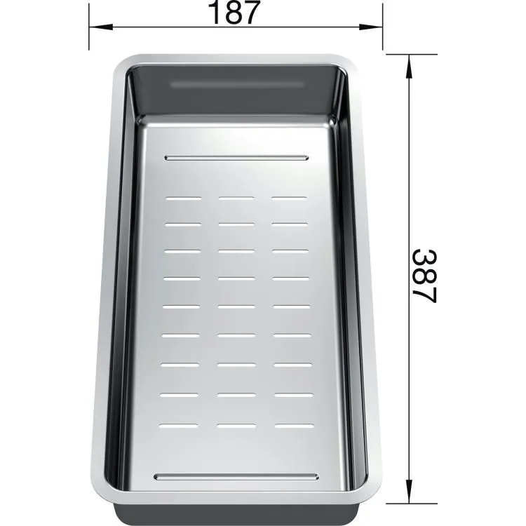 Blanco posudica inox (DIVON II) inox 231396