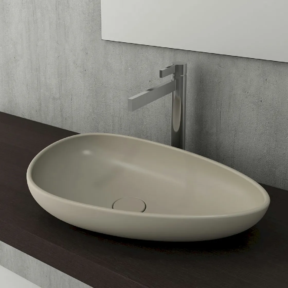 Bocchi ETNA LAVABO 58cm Cashmere MATT Bela