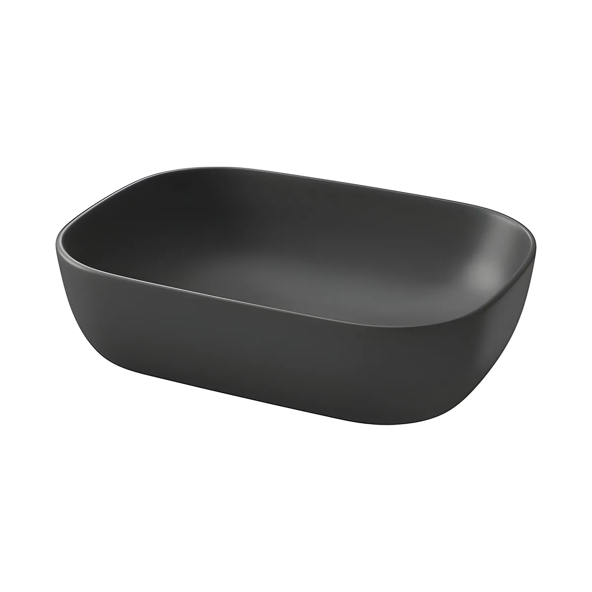 Cersanit Moduo Nadgradni umivaonik RECTANGULAR 50 Crna