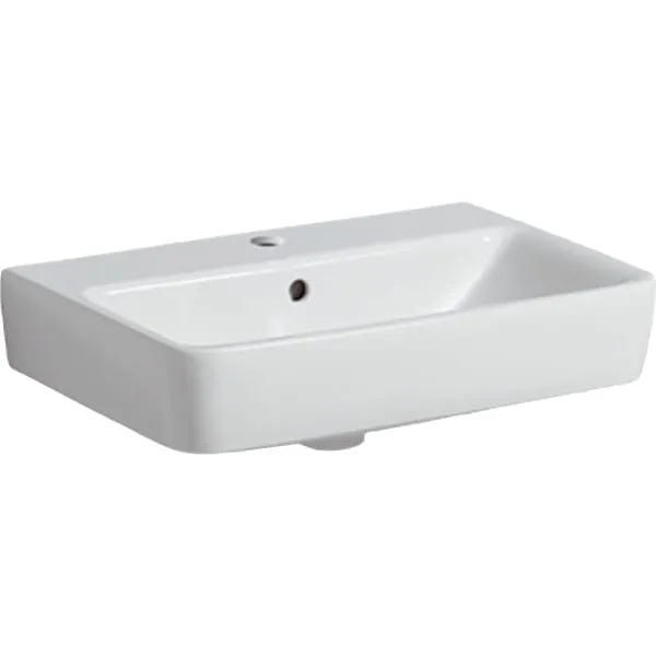 Geberit Selnova Compact Umivaonik 55x37 Bela